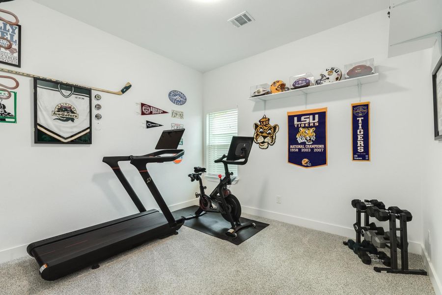 Furnished interior view inside a new home in , West Columbia (Image 18).