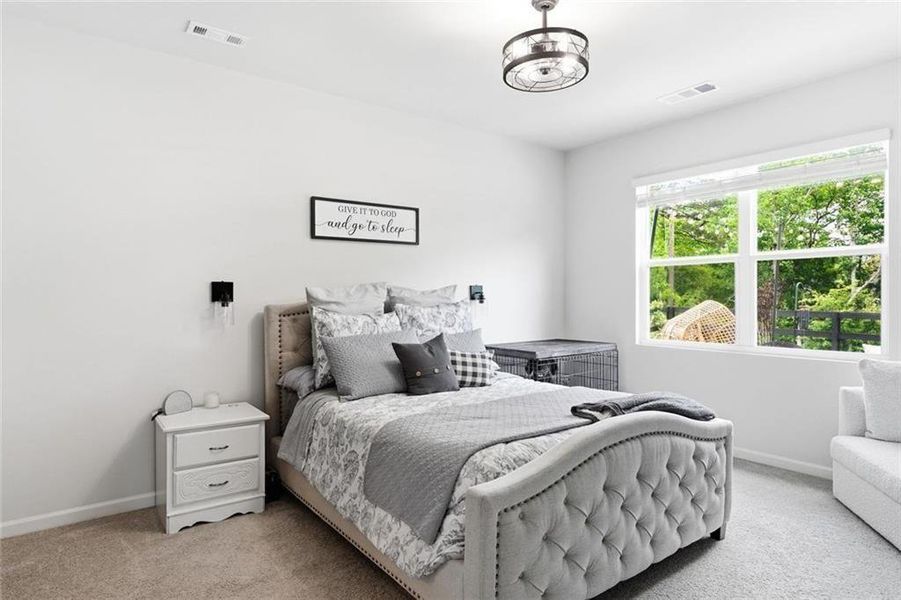 Furnished interior view inside a new home in Lost Creek, Dallas (Image 15).