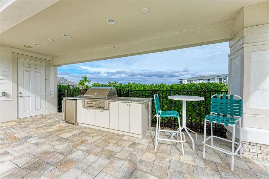 Exterior details and patio area of a home in Watercolor Place, Bradenton (Image 22). Exterior details and patio area of a home in Watercolor Place, Bradenton (Image 22).