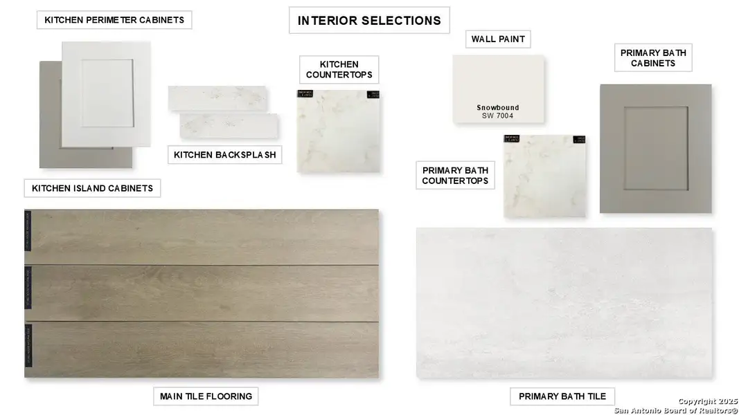 Sample of building materials used in homes in Johnson Ranch 55', Bulverde (Image 9). Sample of building materials used in homes in Johnson Ranch 55', Bulverde (Image 9).