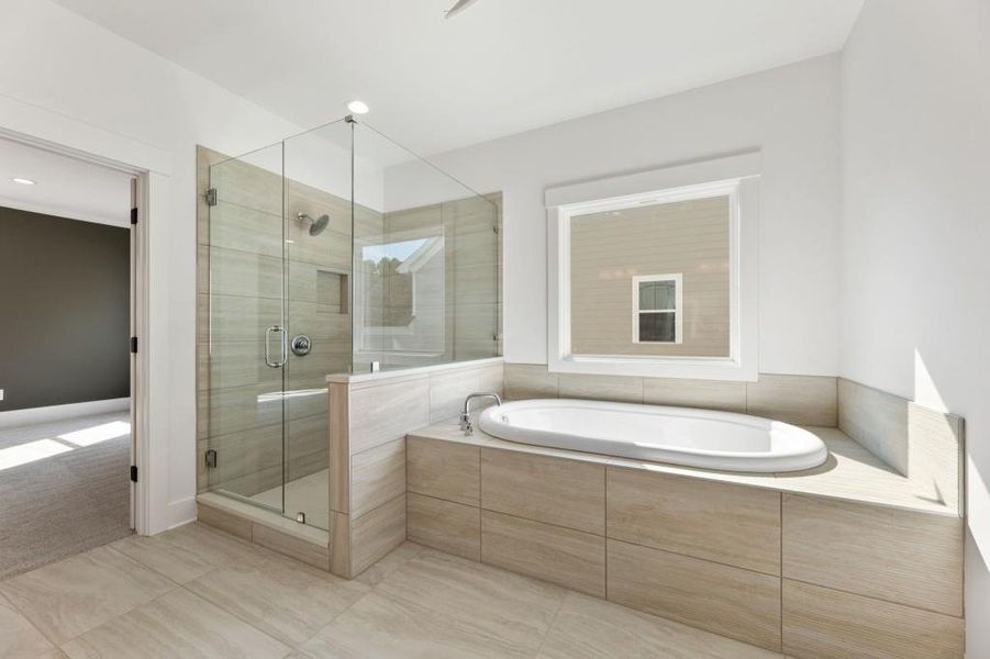 Furnished interior view inside a new home in Hillshire, Cumming (Image 12).