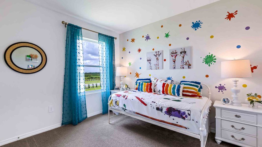 Representative furnished interior of a home built from the Robie II by D.R. Horton in Star Farms at Lakewood Ranch, Bradenton (Image 20).