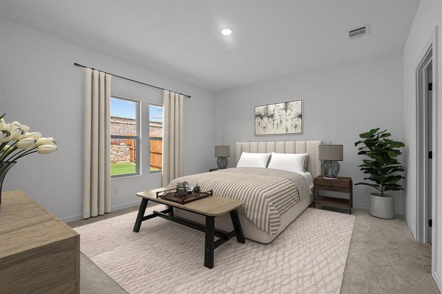 Furnished interior view inside a new home in Caldwell Lakes, Dallas (Image 4). Furnished interior view inside a new home in Caldwell Lakes, Dallas (Image 4).