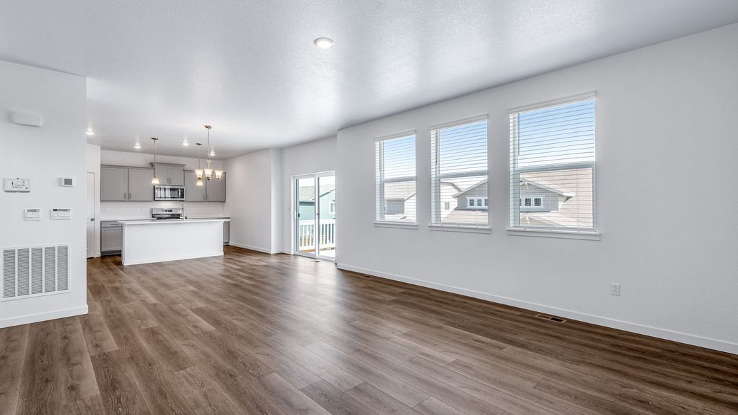 Spacious, unfurnished interior of a new home in Brighton Crossing, Brighton (Image 14).