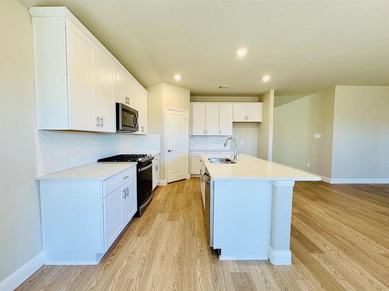 Furnished interior view inside a new home in Trails of Lavon - Signature Series, Lavon (Image 7).