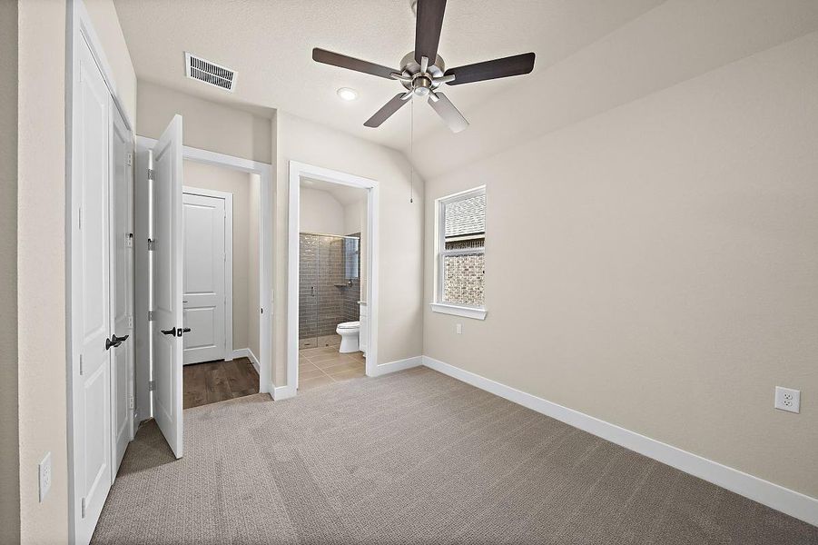 Representative unfurnished interior of a home built from the Daisy by Caldwell Homes in Chambers Creek, Willis (Image 18). Representative unfurnished interior of a home built from the Daisy by Caldwell Homes in Chambers Creek, Willis (Image 18).