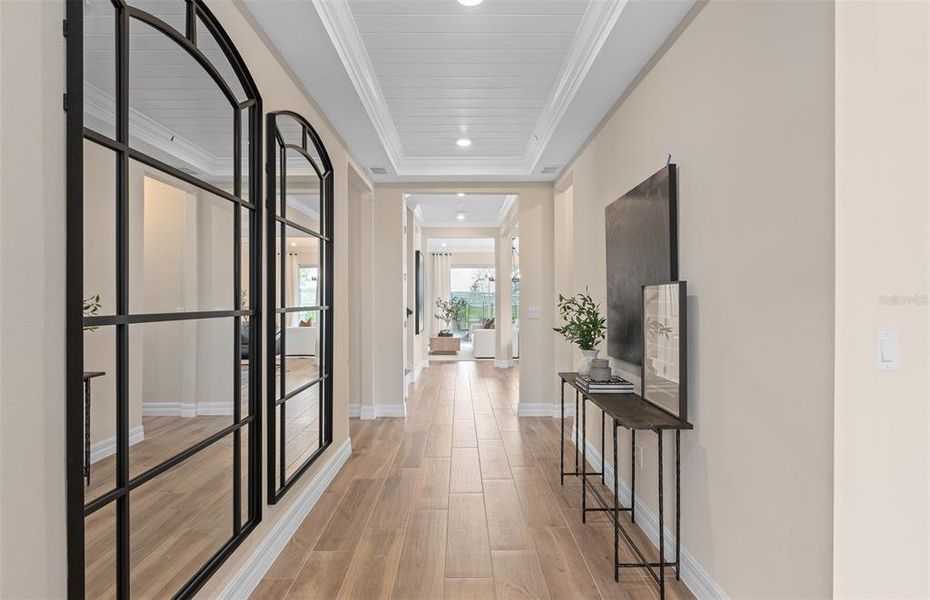 Furnished interior view inside a new home in Winter Grove, Winter Garden (Image 35).