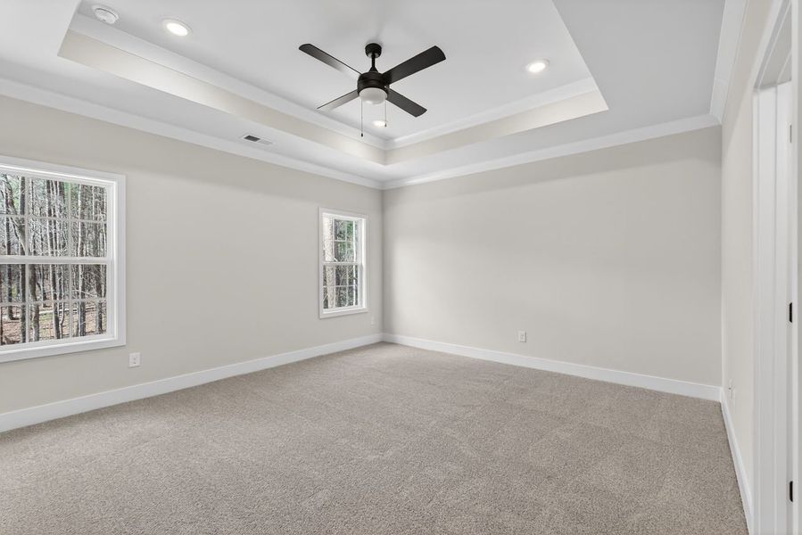 Spacious, unfurnished interior of a new home in Crystal Village, Albemarle (Image 16).