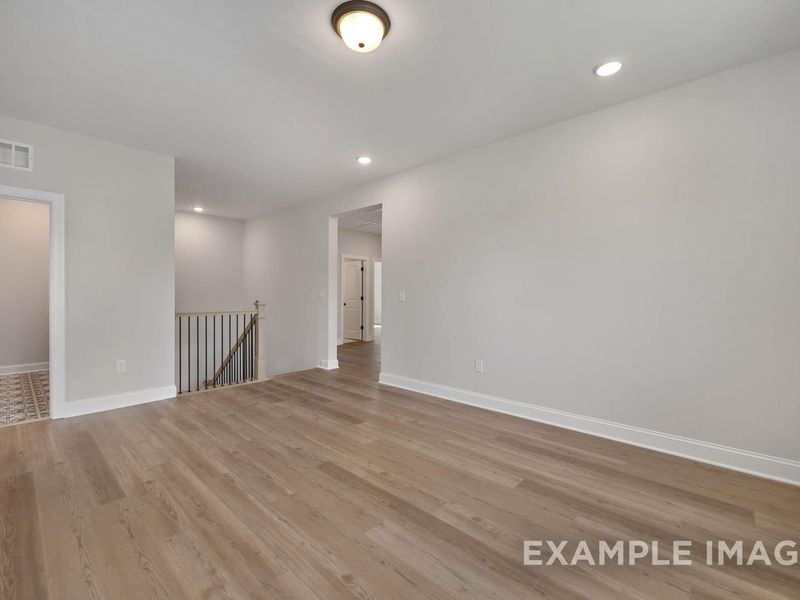 Spacious, unfurnished interior of a new home in Wendell Ridge, Wendell (Image 19). Spacious, unfurnished interior of a new home in Wendell Ridge, Wendell (Image 19).