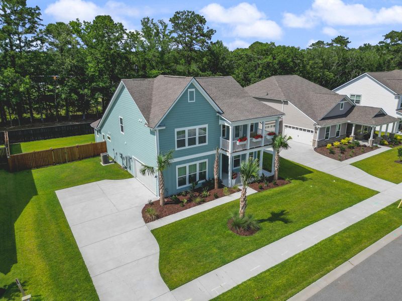 Front exterior of a new home in , Johns Island, SC, highlighting curb appeal (Image 20). Front exterior of a new home in , Johns Island, SC, highlighting curb appeal (Image 20).