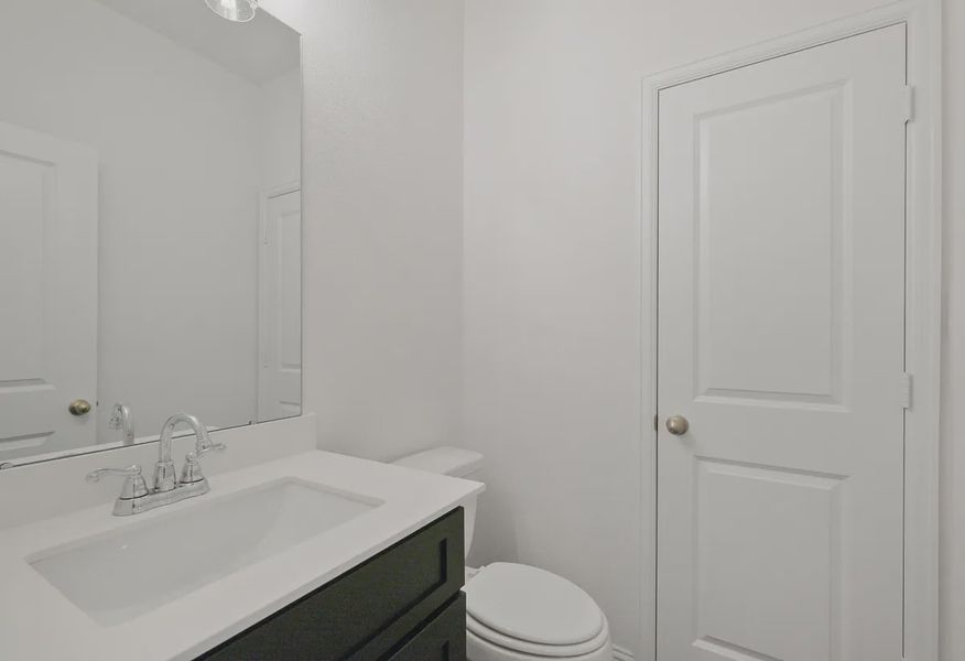 Plan 5042 upstairs powder room - 24 of 24