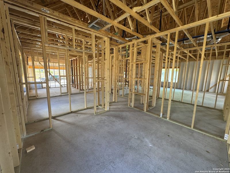 In-progress construction of a new home in The Preserve at the Wilder, Adkins, TX (Image 20).