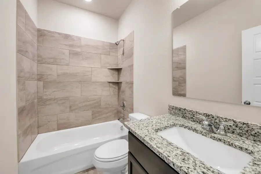Furnished interior view inside a new home in Rancho San Gabriel, Georgetown (Image 5).