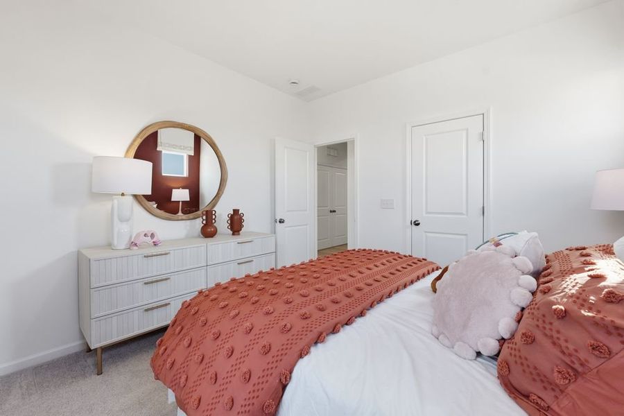 Furnished interior view inside a new home in Terraces at the Exchange, Indian Land (Image 18).