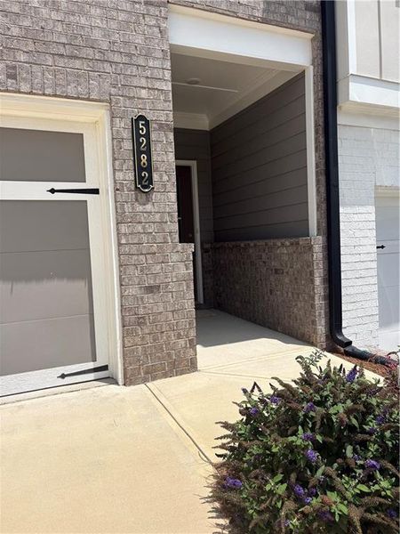 Exterior details and patio area of a home in Silver Fox Reserve, Oakwood (Image 19). Exterior details and patio area of a home in Silver Fox Reserve, Oakwood (Image 19).