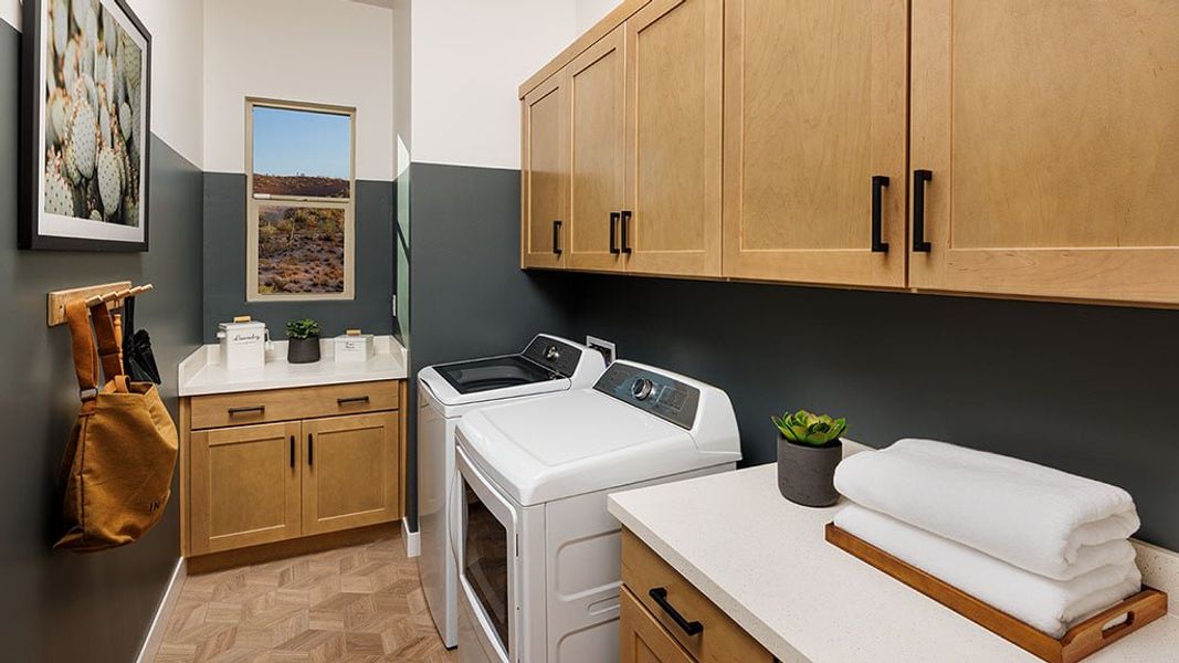 Representative furnished interior of a home built from the Cascade by Taylor Morrison in Saddleback, Peoria (Image 16). Representative furnished interior of a home built from the Cascade by Taylor Morrison in Saddleback, Peoria (Image 16).