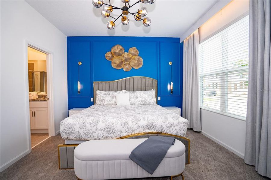 Furnished interior view inside a new home in Solara Resort, Kissimmee (Image 33).