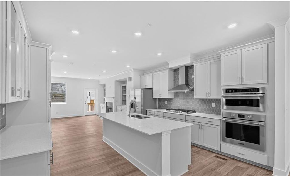 Furnished interior view inside a new home in Forrest Crossing, Woodstock (Image 3).