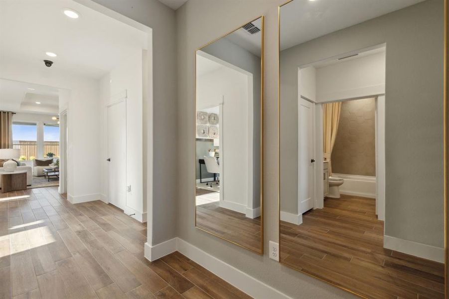 *Model Representation - Welcoming entry into home
