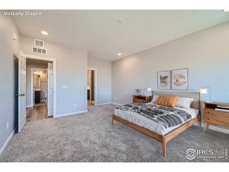 Furnished interior view inside a new home in , Longmont (Image 8).