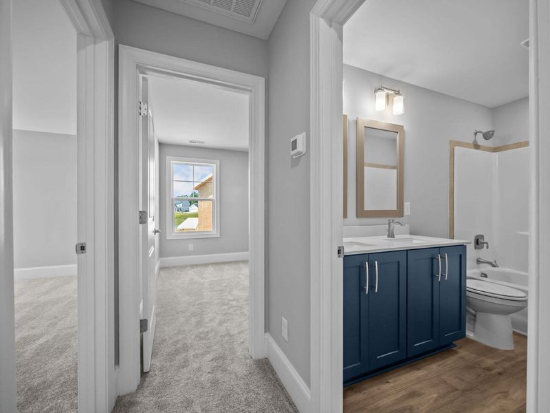 Representative furnished interior of a home built from the Brunswick by Caviness & Cates Communities in Maggie Way, Wendell (Image 250). Representative furnished interior of a home built from the Brunswick by Caviness & Cates Communities in Maggie Way, Wendell (Image 250).