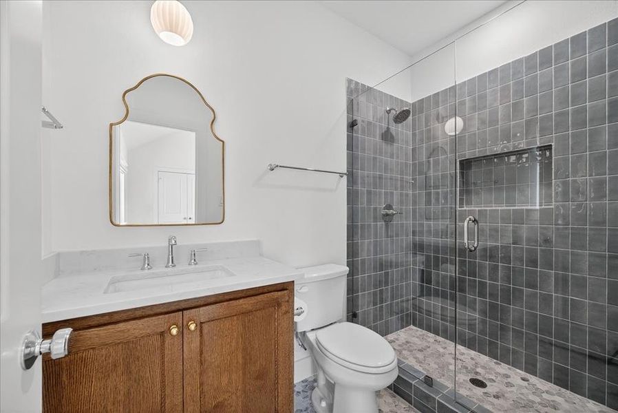 Furnished interior view inside a new home in , Frisco (Image 33).