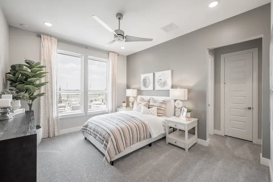 Representative furnished interior of a home built from the Casoria by Tri Pointe Homes in The Estates at James Lane, Fulshear (Image 5).