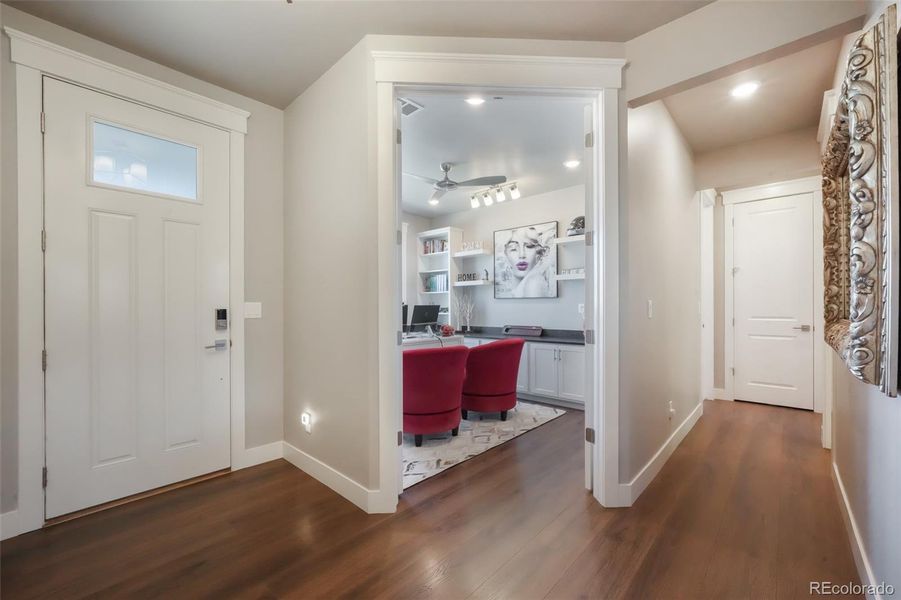 Furnished interior view inside a new home in , Monument (Image 5).