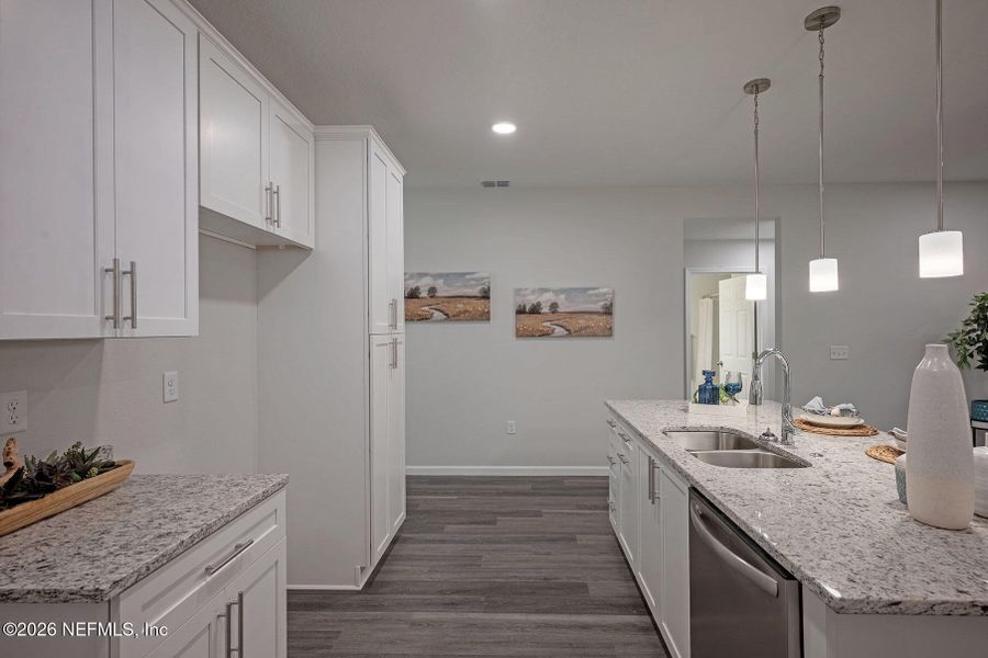 Furnished interior view inside a new home in , Jacksonville (Image 7).