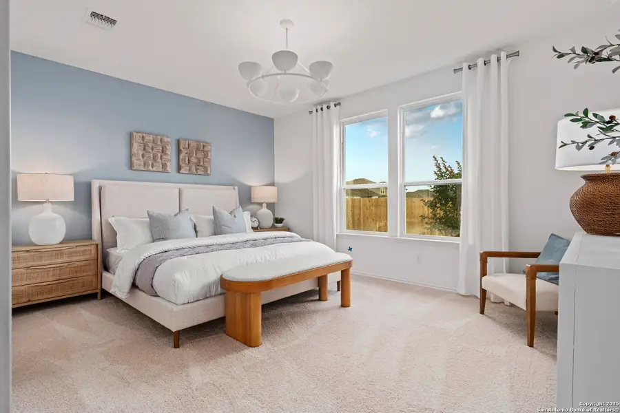 Furnished interior view inside a new home in Dove Song, Marion (Image 22).