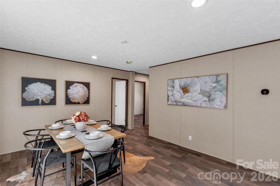 Furnished interior view inside a new home in , Blacksburg (Image 17).