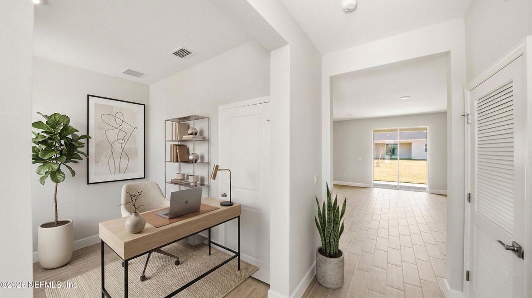 Furnished interior view inside a new home in , Palm Coast (Image 6).