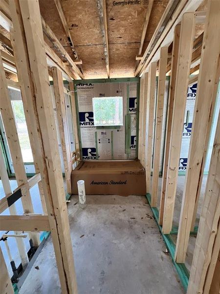 In-progress construction of a new home in , Ocklawaha, FL (Image 12).