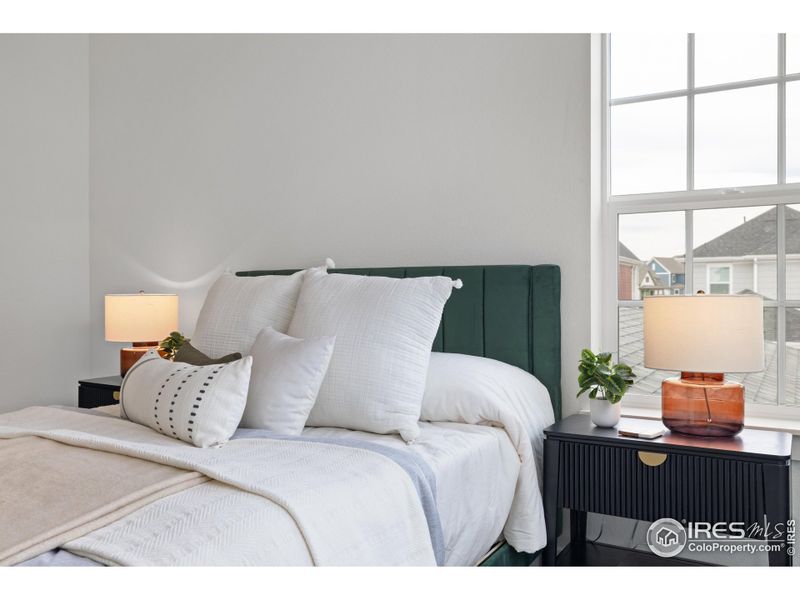 Furnished interior view inside a new home in Westerly, Erie (Image 28).