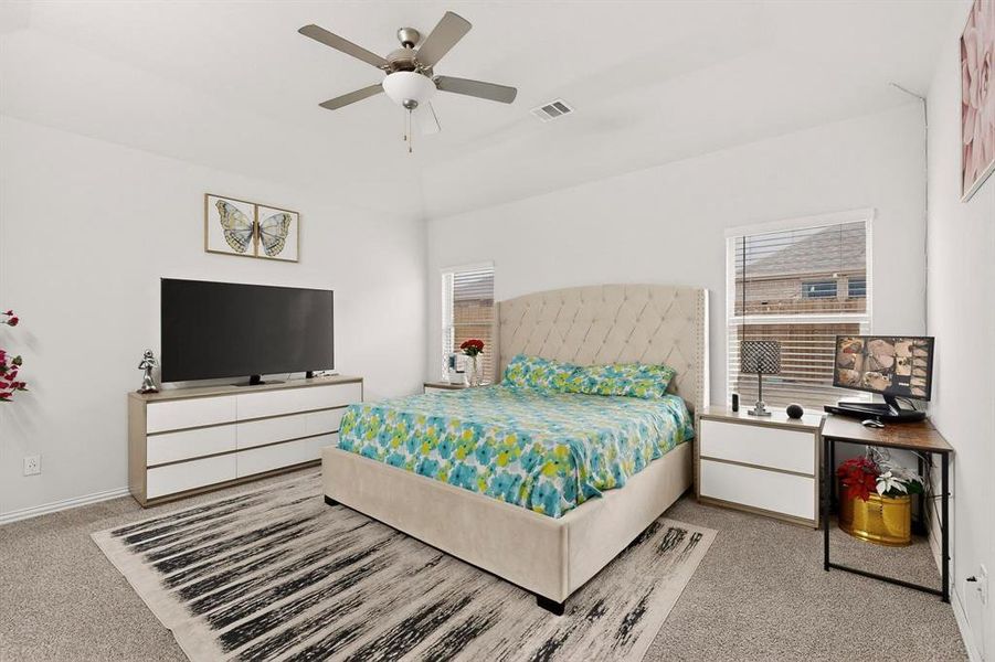 Furnished interior view inside a new home in Wolf Creek Farms - Signature Series, Melissa (Image 6).