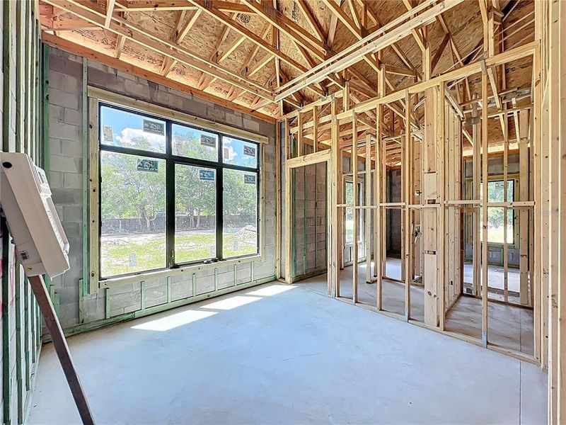 In-progress construction of a new home in , Oviedo, FL (Image 38).