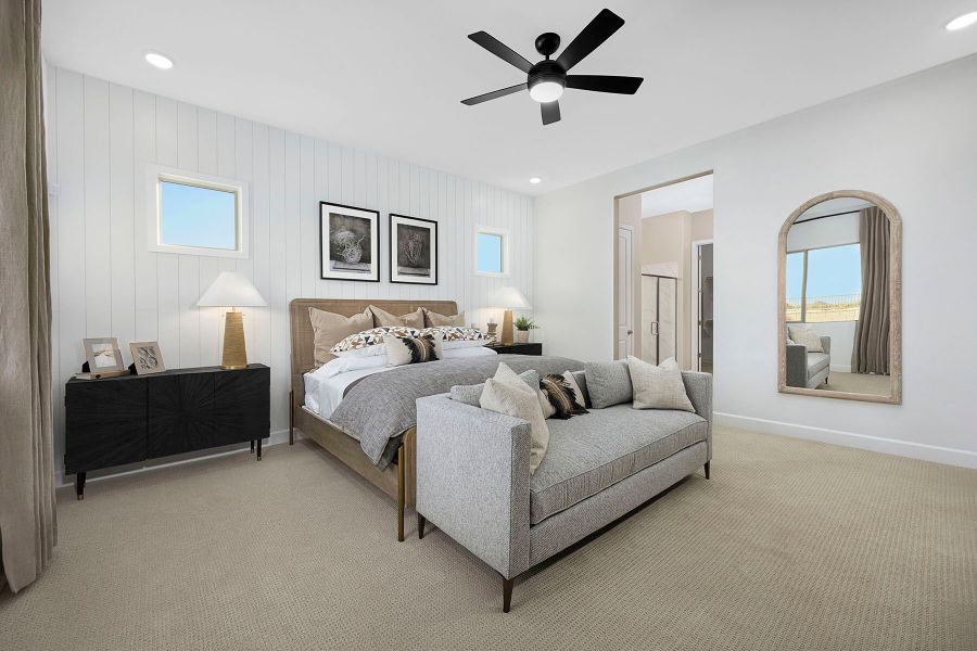 Representative furnished interior of a home built from the Azure by Mattamy Homes in White Tank Vistas, Waddell (Image 10).