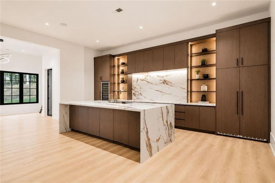 Furnished interior view inside a new home in , Alpharetta (Image 52).