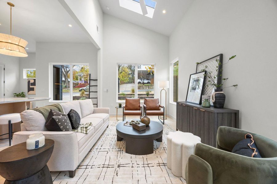 Furnished interior view inside a new home in , Austin (Image 14).