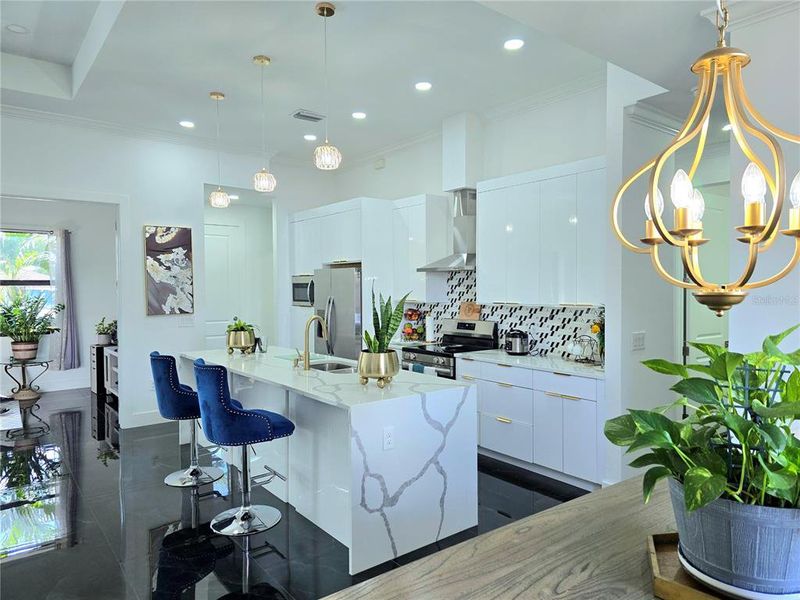 Furnished interior view inside a new home in , Lehigh Acres (Image 11).