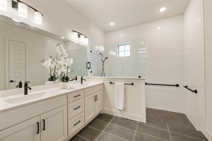 Furnished interior view inside a new home in Elements at Viridian - Garden Series, Arlington (Image 6).