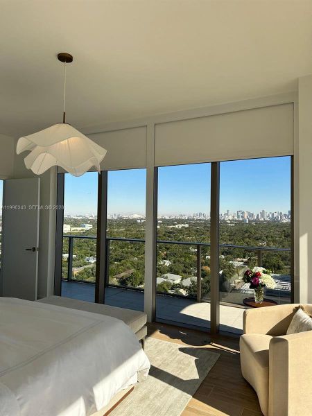 Furnished interior view inside a new home in Mr. C Residences, Miami (Image 51).