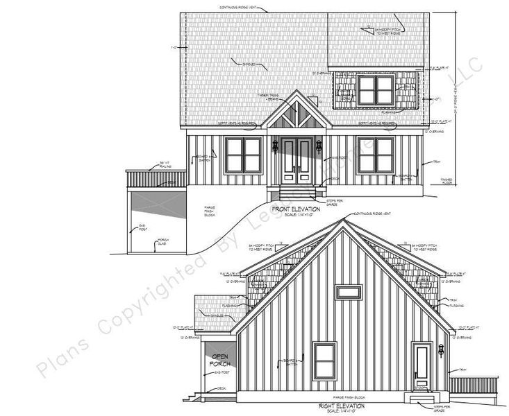 Exterior rendering of this home design in , Monroe, GA (Image 4).