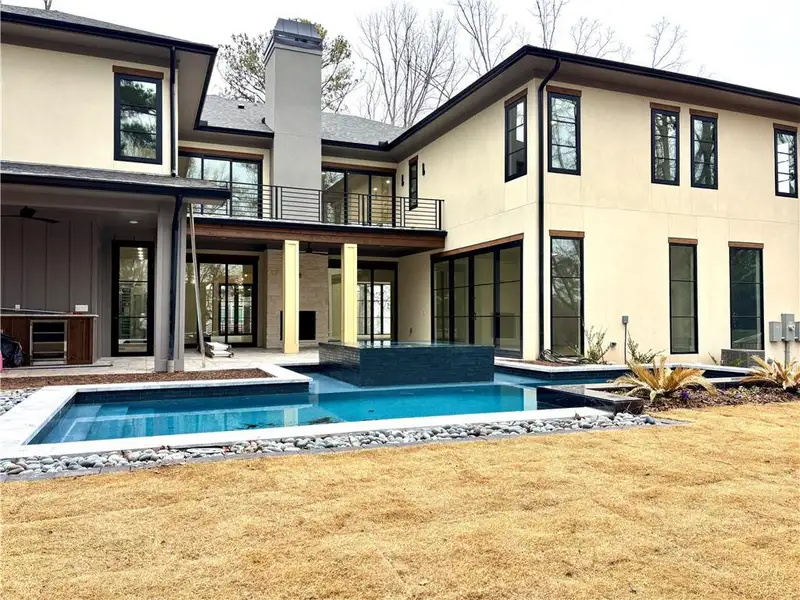 Exterior details and patio area of a home in , Alpharetta (Image 3).