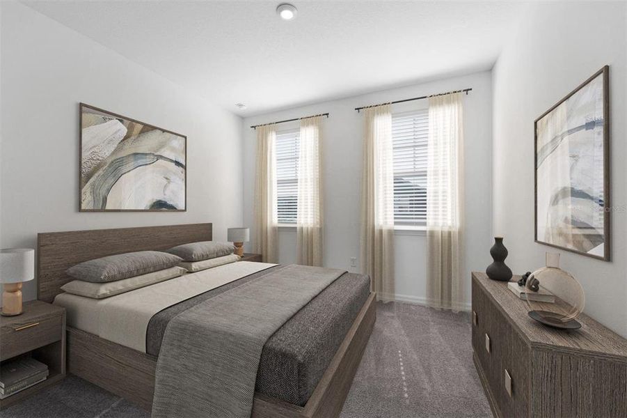 Furnished interior view inside a new home in Brack Ranch, St. Cloud (Image 27).