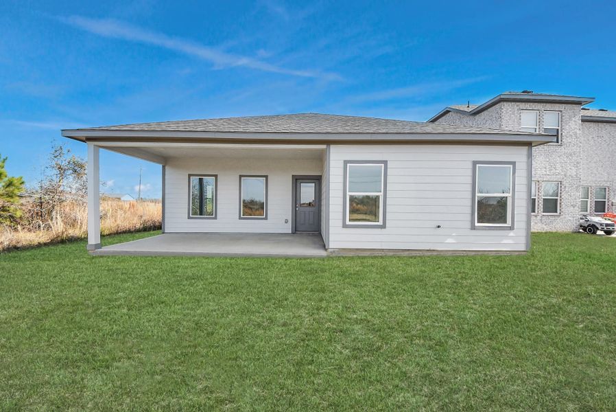 Exterior details and patio area of a home in , Cleveland (Image 29).
