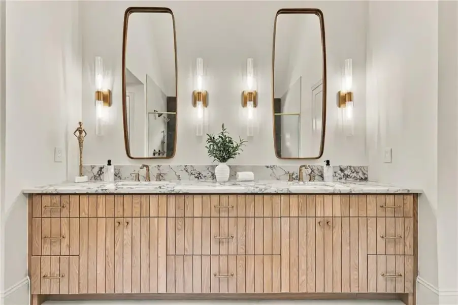 Close-up of interior finishes inside a home in , Sandy Springs (Image 20).