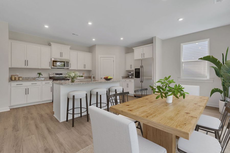 Dining and Kitchen Dining and Kitchen