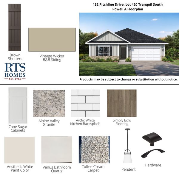 2D floor plan layout of this home in Tranquil South, Hinesville, GA (Image 3). 2D floor plan layout of this home in Tranquil South, Hinesville, GA (Image 3).