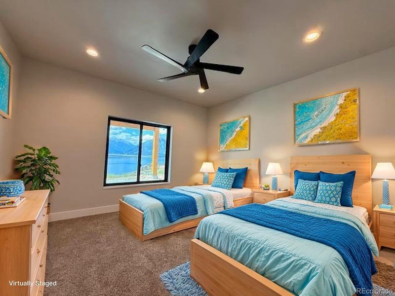 Virtually staged New construction